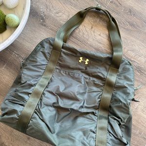 Green Under Armor Gym Bag